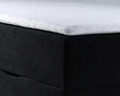 Boxmadras med magasin 180 x 200 cm sort