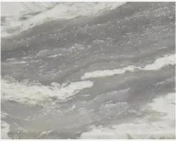 Bræt Marmor Grå/Grøn Ovalt L.30,5