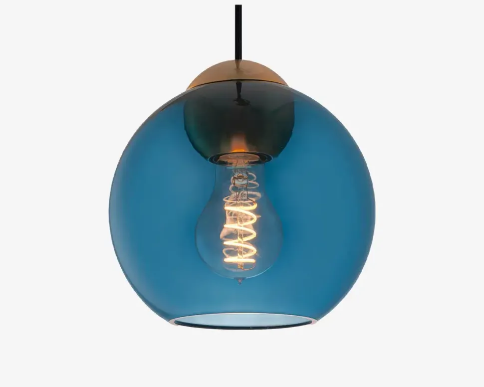 Bubbles Pendel Ø.18 cm Blå