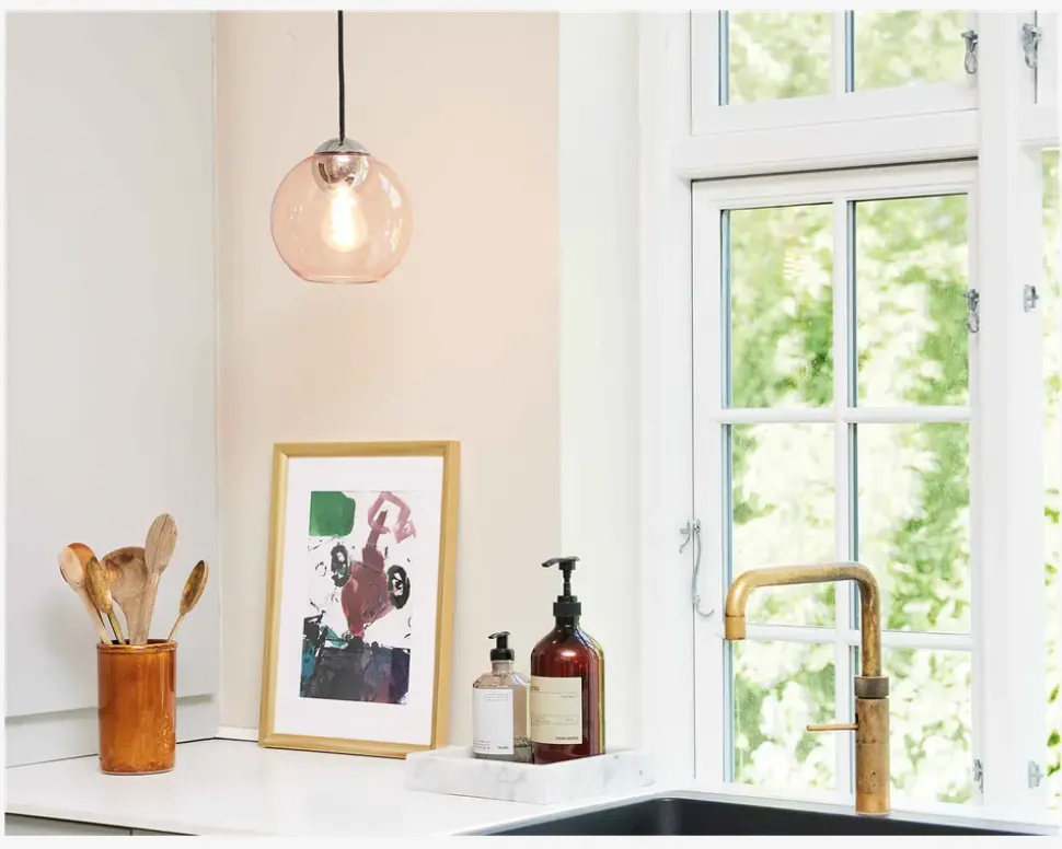 Bubbles Pendel Ø.18 cm Rose