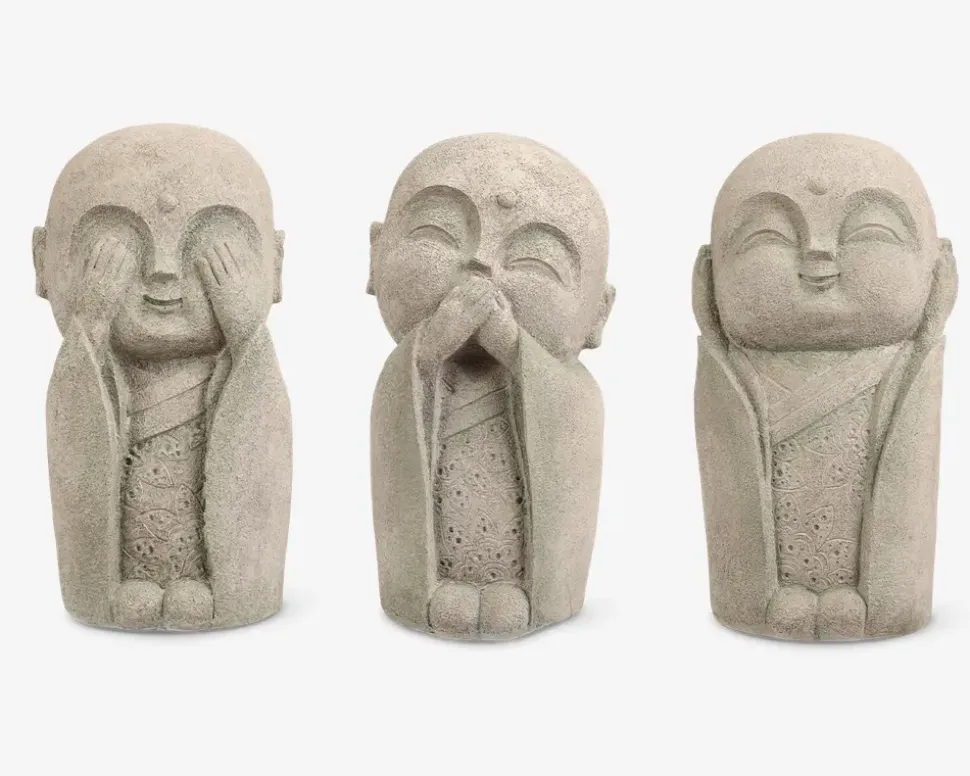 Buddha ikke se, høre & tale ass.