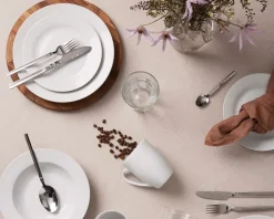 Café middags tallerken Ø.24 cm 4 stk.