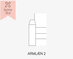 Choise Living Armlæn 2 Venstre Stofgr.1