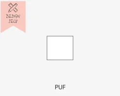 Choise Living Puf Stofgr. 1