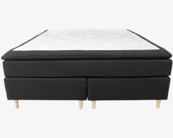 Continentalseng grå 180 x 200 cm