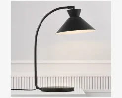 Dial Bordlampe Sort H.51 cm