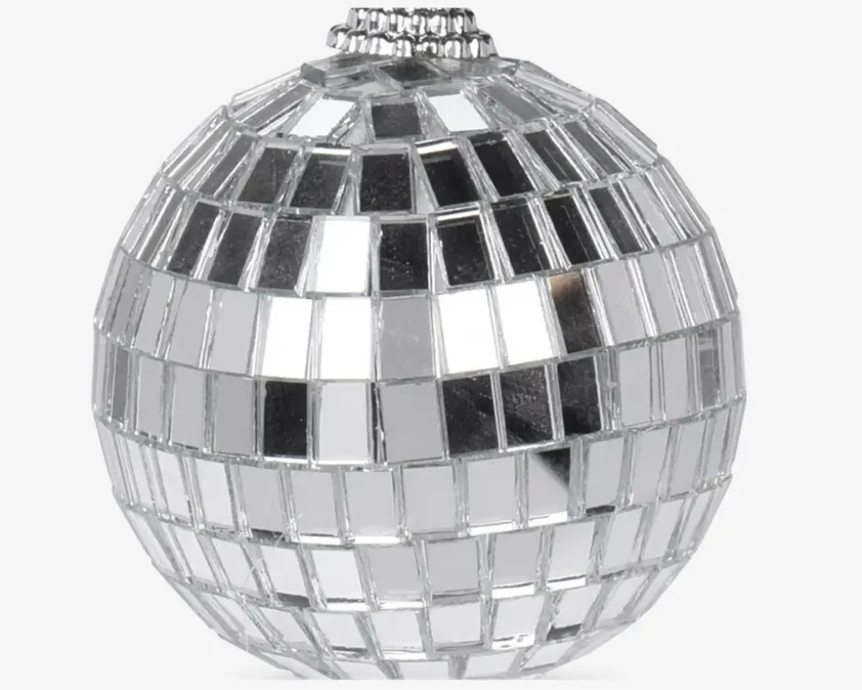 Discokugle Sølv Ø 6 cm