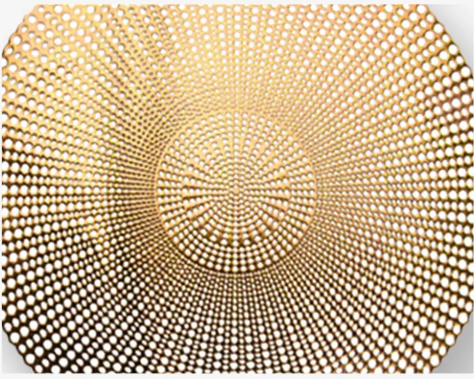 Dækkeserviet Rund PVC Ø.41 cm