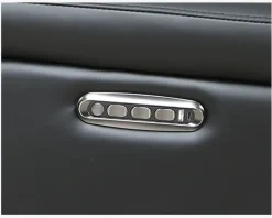 Drejestol m/Indbygget Fodskammel Sort Læder