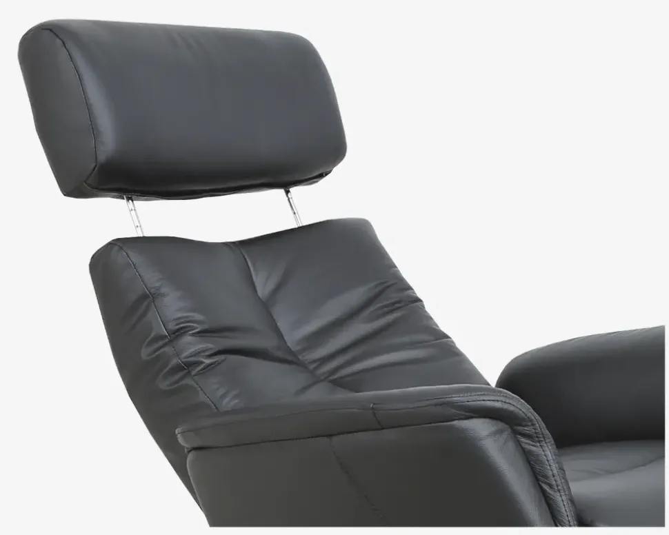 Drejestol Sit-Well 2 Sort Læder