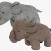 Dørstopper Elefant Grå/Brun Ass.