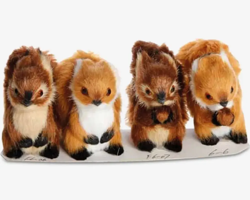 Egern stående ass H.6,5 x B.3,5 cm