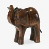 Elefant Træ 17x7x17 cm