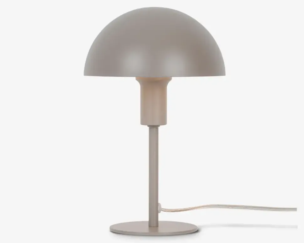 Ellen mini bordlampe lys brun H.25 cm