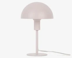 Ellen mini bordlampe støvet rosa H.25 cm