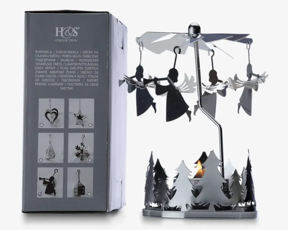 Englespil sølv H.13 cm