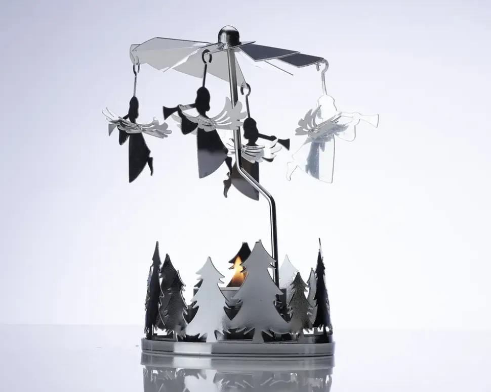 Englespil sølv H.13 cm