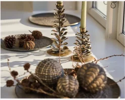 Fad deko struktur guld Ø.30 cm