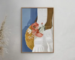 Feeling blue - Goed Blauw 30x40 cm