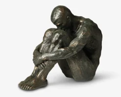 Figur Aya mand 40x23x34 cm