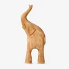 Figur elefant mangotræ H.37 cm