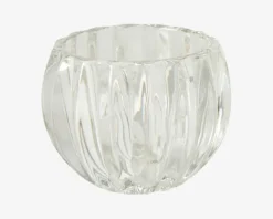 Fyrfadsstage Ass. Design Klar H.6 cm