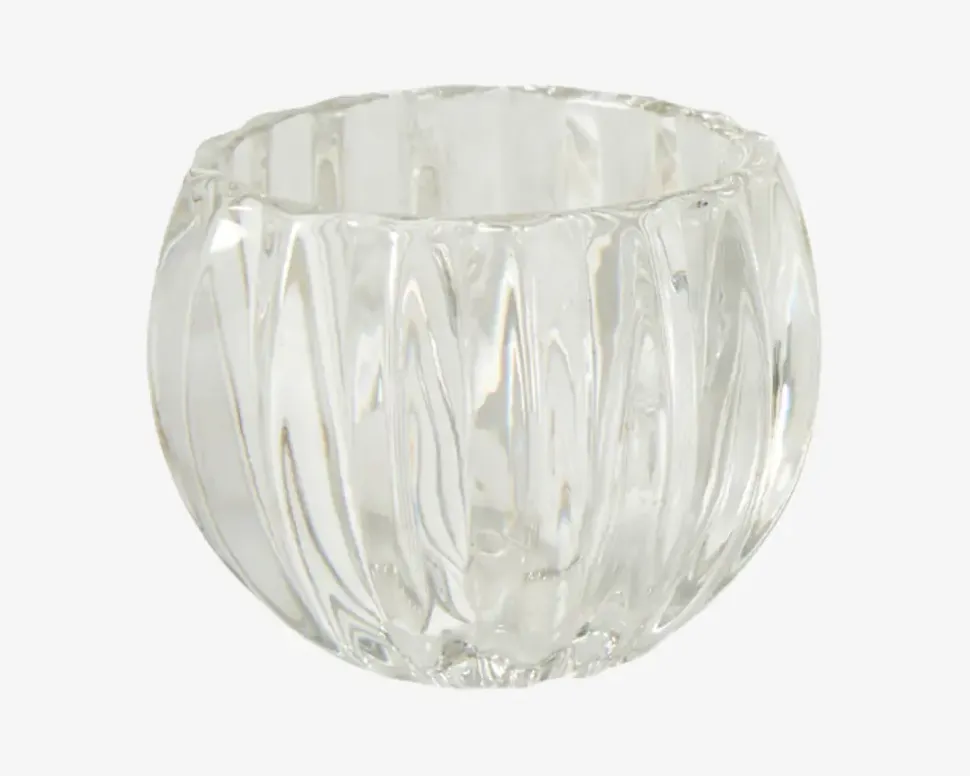 Fyrfadsstage Ass. Design Klar H.6 cm