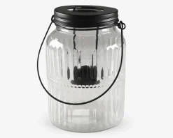 Fyrfadsstage med hank klar H.15,5 cm