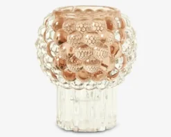 Fyrfadsstage rose Ø.8 cm