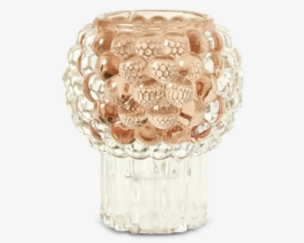 Fyrfadsstage rose Ø.8 cm