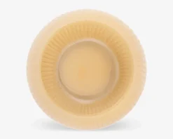 Fyrfadsstage votive ribbed small glas Ø.9 cm