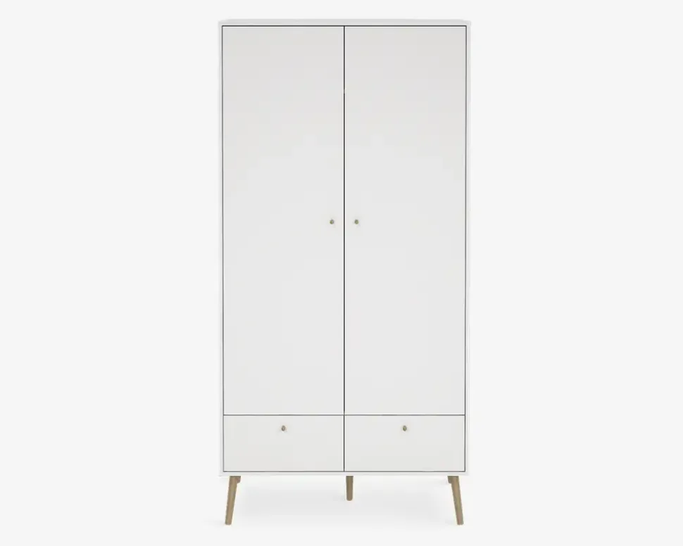 Garderobeskab Bodo hvid