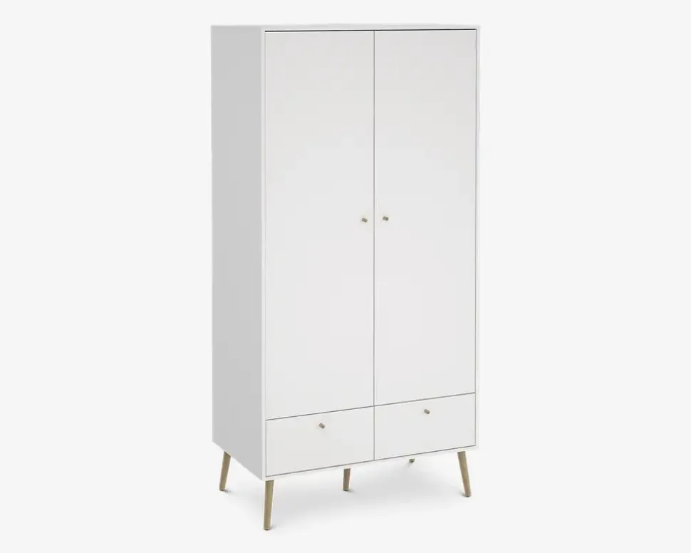 Garderobeskab Bodo hvid
