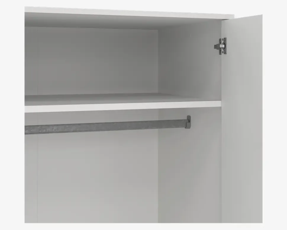 Garderobeskab Bodo hvid