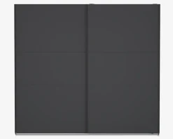 Garderobeskab Case grå B. 244 x H. 221 cm