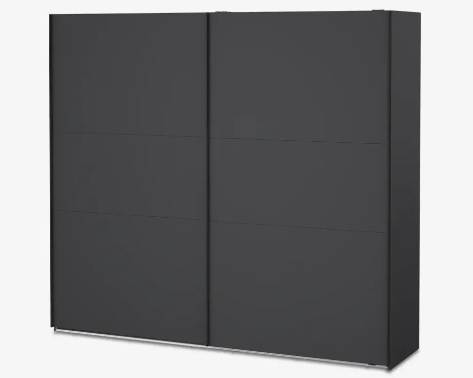 Garderobeskab Case grå B. 244 x H. 221 cm