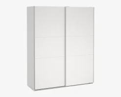 Garderobeskab Case hvid B. 179 x H. 221 cm