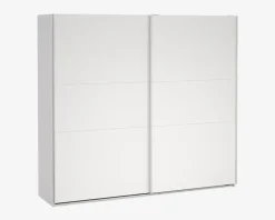 Garderobeskab Case hvid B. 244 x H. 221 cm