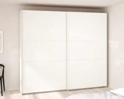 Garderobeskab Case hvid B. 244 x H. 221 cm