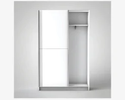 Garderobeskab m. 2 skydedøre