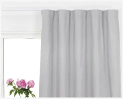 Gardin Grå 135x250 cm 1 Stk.