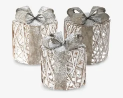 Gaveæske sæt 3 stk. H.30 cm