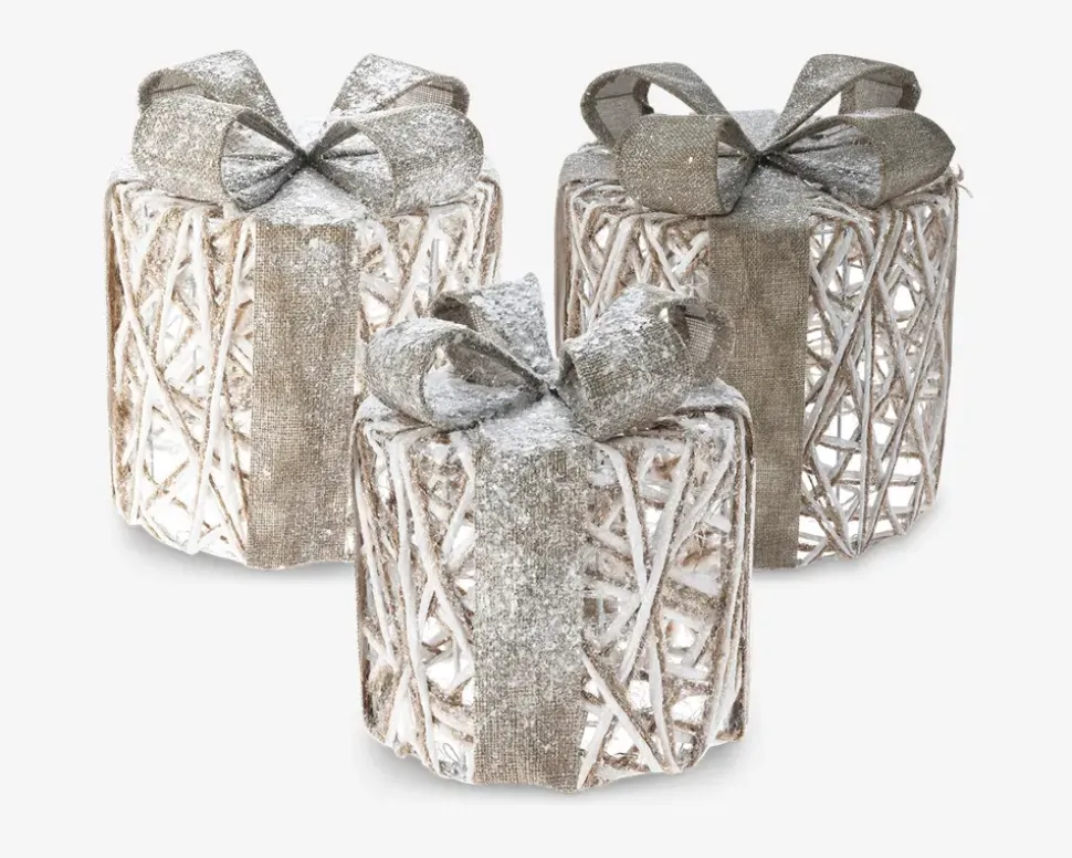 Gaveæske sæt 3 stk. H.30 cm