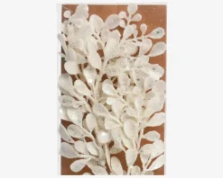 Gren Hvid Glitter 2stk H.30cm