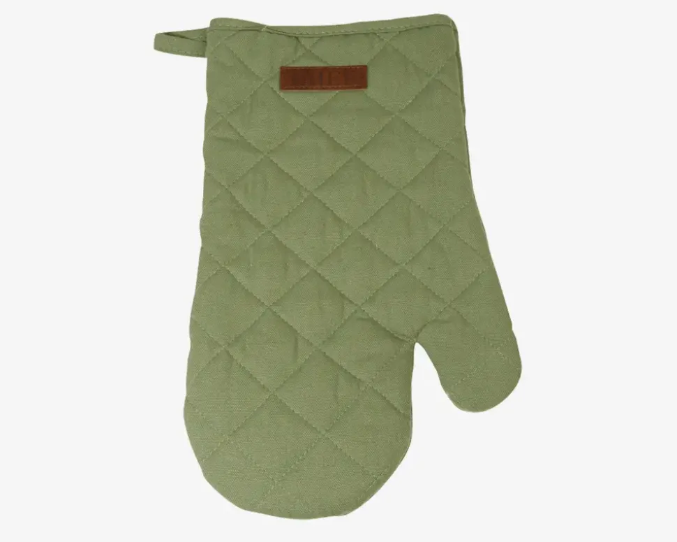 Grillhandske i grøn