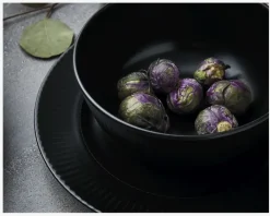 Groovy Skål Sort Ø14,5 cm