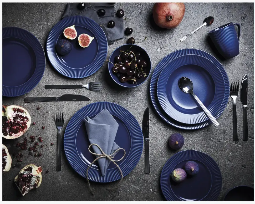 Groovy Suppe Tallerken Blå Ø23 cm