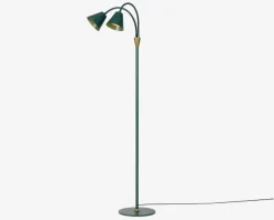 Gulvlampe Hygge grøn H. 135 cm