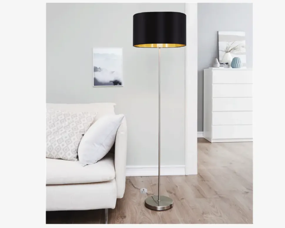 Gulvlampe Maserlo H.151 cm