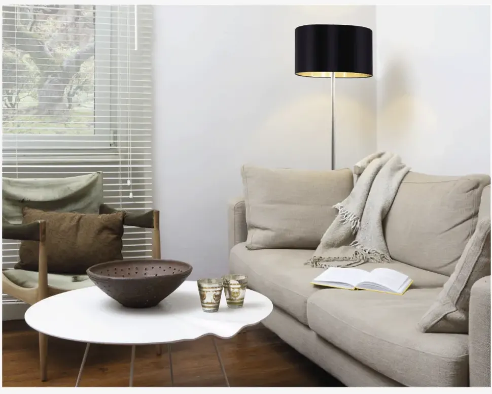 Gulvlampe Maserlo H.151 cm